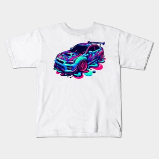 subaru sti Kids T-Shirt